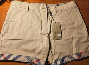 Burberry Women's Shorts NEW With Tags , Size L( Running A Little Smaller) - Picture 1 of 6