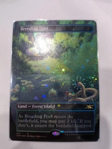 Mtg Breeding Pond/Breeding Pool Galaxy Foil Version No.MM301 - Picture 1 of 6