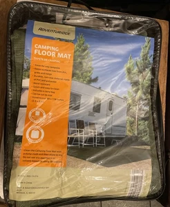 Adventuridge Camping Floor Mat Great For Any Campsite RV Breathable Green - Picture 1 of 7