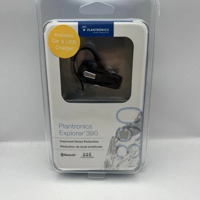 Plantronics Explorer 390 Bluetooth Headset Brand New Sealed Noise Canceling - Image 1 of 3