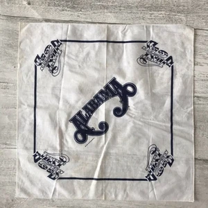 Alabama Band Vintage Bandana 1988 Just Us Record Country Music Elvira - Picture 1 of 5