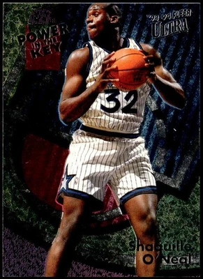 1993-94 Ultra #7 Shaquille O'Neal Power in the Key E1 Foto 1 de 2