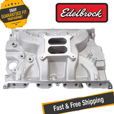 Edelbrock 7105 Performer RPM for Ford FE 390 Intake Manifold Foto 1 de 4