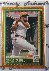 Donruss Orange Prizm Willie Stargell Pittsburgh Pirates #2 2025 - Imagen 1 de 2