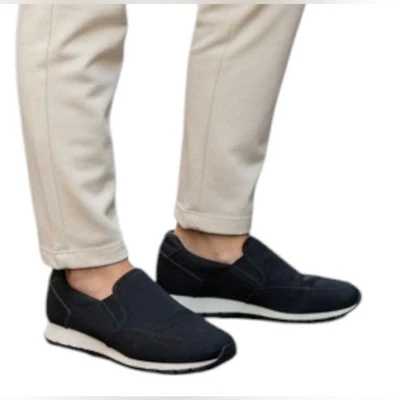 Zapatillas sin cordones Prada para hombre de diseñador negras de ocio talla 6,5 Foto 1 de 4