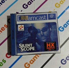 SEGA DREAMCAST SILENT SCOPE SEALED NEW ITALIAN Euro Konami 