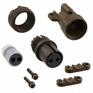ITT Cannon MS3106E12S-3S 2 Position Circular Connector Plug Military Spec - Picture 1 of 1