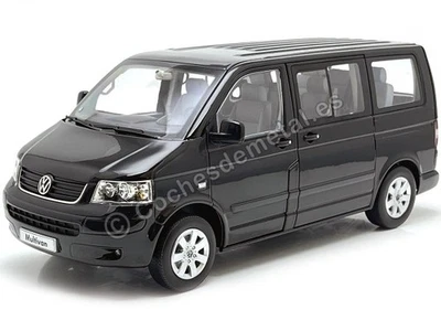 2003 Volkswagen VW T5 Multivan Negro 1:18 Norev 188600 - Photo 1/4