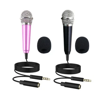 Pequeño Micrófono ASMR Compacto Vlogging Micrófono Altavoz Amplificador Para Cantar - Imagen 1 de 14