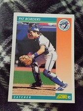 1992 Score Toronto Blue Jays Baseball Card #288 Pat Borders