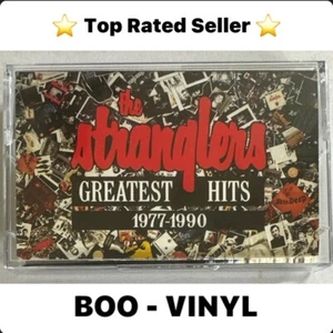 STRANGLERS - CASSETTE TAPE - GREATEST HITS 1977-1990 - PAPER LABELS (BEST OF) EX - Picture 1 of 7
