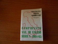 CALENDARIO CAMPIONATO NAZ. di CALCIO 1964-65-edito dalla SHELL