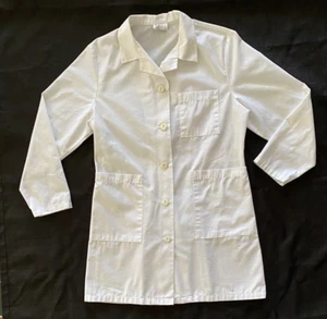 Meta 6150-011-8 weißer Laborkittel für Damen – Größe 8 - Bild 1 von 3