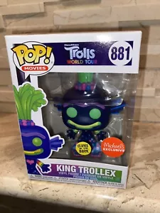 POP MOVIES KING TROLLEX MICHAELS EXCLUSIVE VINYL FIGURE - Picture 1 of 4