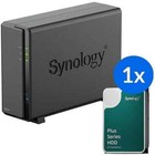 Synology DS124 1-Bay NAS 4TB-20TB, WD Red, IronWolf, N300- Desktop NAS Solution