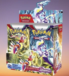 Pokémon TCG | Karmesin & Purpur Display | 36 Booster Packs | English | Neu & OVP - Bild 1 von 1