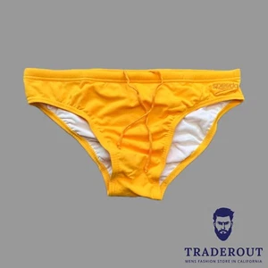 Speedo Men orange Essential Endurance+ 7cm Brief Swimwear size 36 - Picture 1 of 3