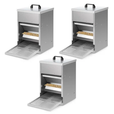 Futterautomat hühner Hühner Futterspender Futtertrog Automatische Feeder Huhn - Bild 1 von 4