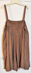 Maeve Anthropologie Sleeveless Polka Dot Square Neck Babydoll Shorts Romper XL - Picture 1 of 7