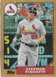 2017 Topps STEPHEN PISCOTTY 1987 Topps Silver Pack Chrome -ST. LOUIS CARDINALS-  - Picture 1 of 1
