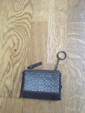 Coach card holder Wallet in Brown 