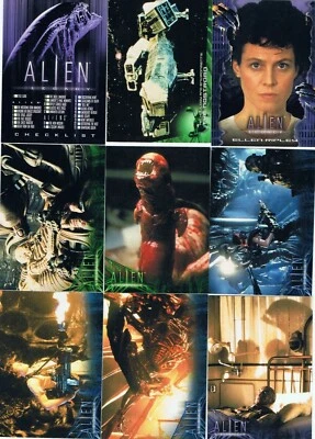 Alien Legacy 1998 Inkworks. Singles + Inserts. Check List. Cards $1 + discounts - Image 1 of 2
