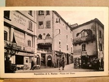 Cartolina Repubblica di S. Marino Piazza del Titano