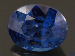 NATURAL MINE - OVAL ROYAL BLUE CEYLON SAPPHIRE 2.53 CTS. - Picture 1 of 3