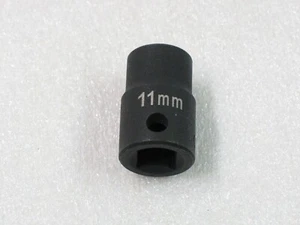 Cornwell Blue Power 11mm 3/8" Drive 6 Point Shallow Impact Socket CBP125M - Picture 1 of 4