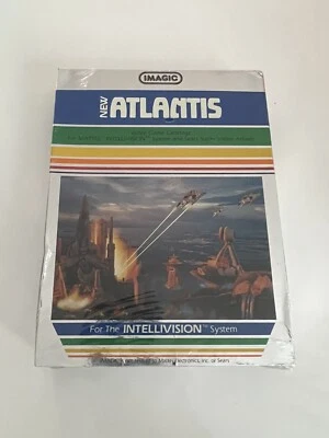 FACTORY SEALED New Atlantis INTELLIVISION Imagic Video Game Cartridge 7203 NOS - Image 1 of 3