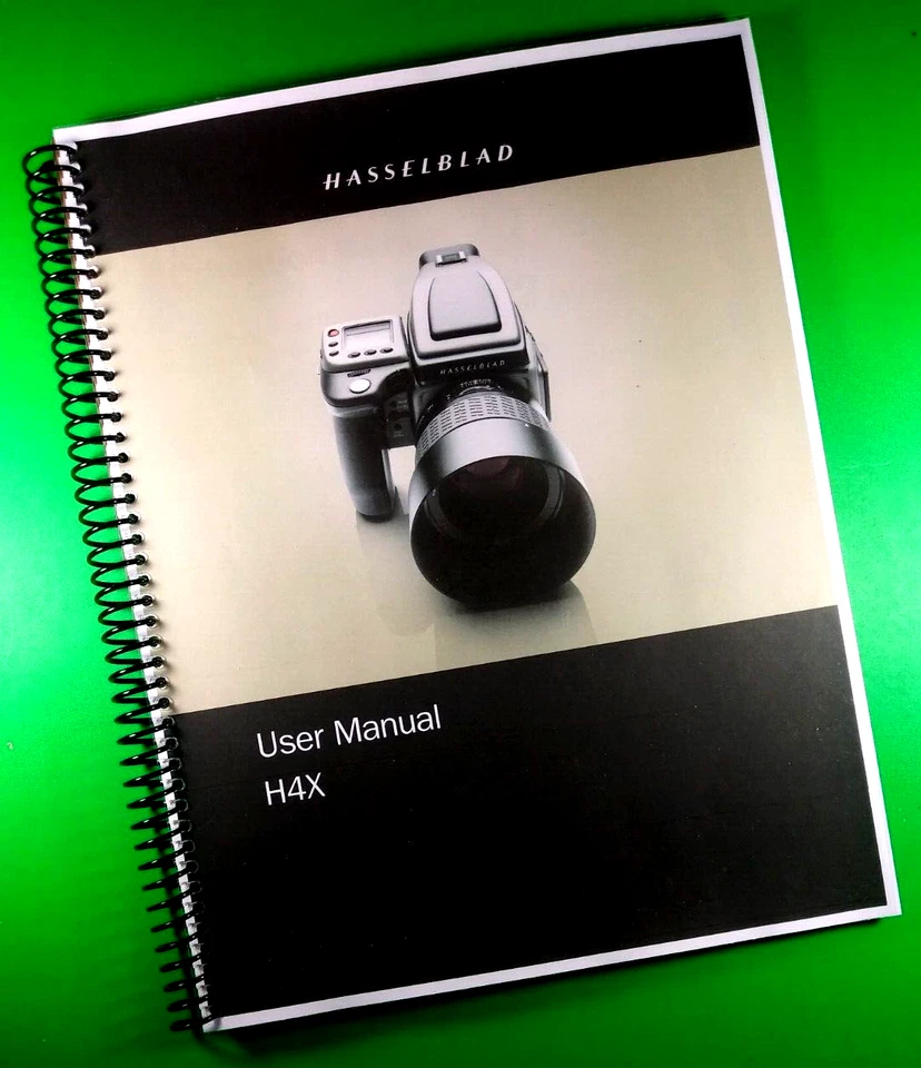 User Manual for Hasselblad H4X Camera, 84 Pages With Clear Covers! - Image 1 of 1