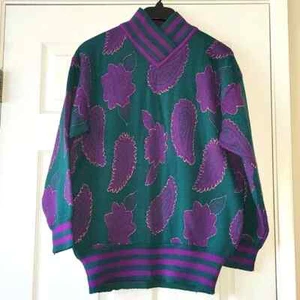 Obermeyer Skiwear Vintage Women's Sweater size m - Imagen 1 de 7