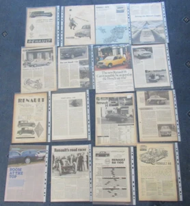 Anuncios de reseñas de autos vintage etc RENAULT (A) - Imagen 1 de 6