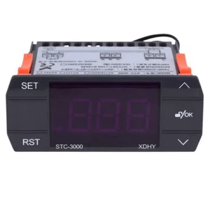 STC-3000 110V-220V 30A Press Digital Temperature Controller Thermostat with Sens - Picture 1 of 12