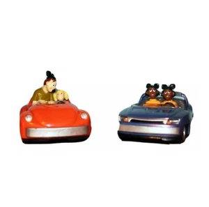 CHEVRON 2 AUTOCARS 6” SUZY, SPARKY & PEOPLE Vintage Disney World - Picture 1 of 8
