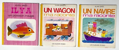 Lot 3 x Les Albums Roses Hachette illustrés par Alain Grée Enfantina - Photo 1/4