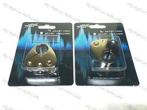 Pair Battery Terminals 1 4 ga 2 8 ga Output Set Screw SAE Post 1 + 1 - - Picture 1 of 3