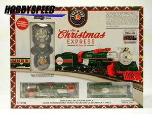 LIONEL HO SCALE CHRISTMAS EXPRESS TRAIN SET sleigh santa remote track 871811020 - Picture 1 of 9