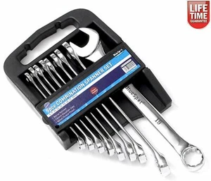 Juego de Llaves de Combinación Métricas Cromo Vanadio Llave 9pc 04119 - Imagen 1 de 1