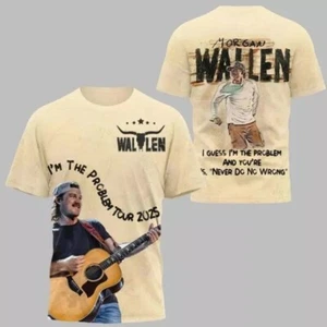 Morgan Wallen I’m The Problem Tour 2025 3D Shirt - Picture 1 of 2
