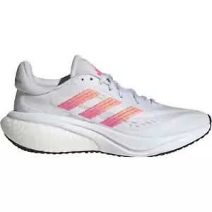 adidas Supernova 3.0 Junior Running Shoes White Kids Cushioned Comfort Trainers - Picture 1 of 8