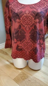 Prenda para mujer ENERGE World Wear suéter alta baja rosa oscura con varios colores XL - Imagen 1 de 7