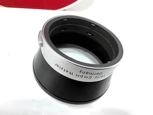 Bellissimo Patina LEICA Leitz FIKUS Cofano Obiettivo Pieghevole ELMAR 5 cm 9 cm 13,5 cm - Foto 1 di 8