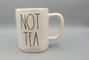 Rae Dunn COFFEE MUG Not Tea 18 oz + LARGE COMFY HANDLE Not Used Preowned - Bild 1 von 5