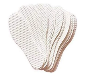10Pairs Disposable Breathable Barefoot Insoles Sweat Absorption Insoles Odor ... - Picture 1 of 7