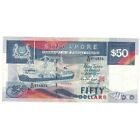 [#392845] Banknote, Singapore, 50 Dollars, Undated (1994), KM:32, AU