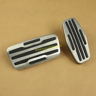 2x Gas Brake Pedal Cover For 2020+ Chevrolet Silverado GMC Sierra 1500 2500 3500 - Image 1 of 4