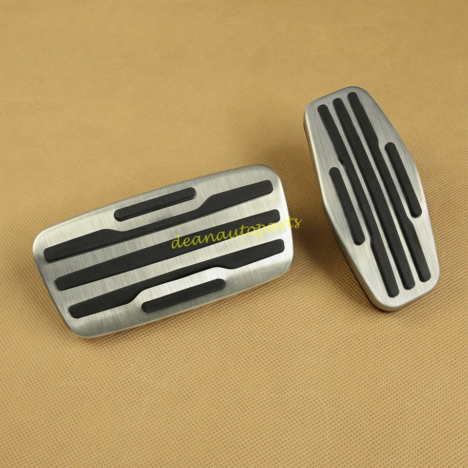 2x Gas Brake Pedal Cover For 2020+ Chevrolet Silverado GMC Sierra 1500 2500 3500 - Image 1 of 4