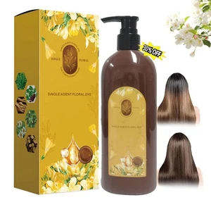 Nourishing Plant-Based Hair Color,Nourishing Plant Hair Dye,Long-Lasting - Picture 1 of 10