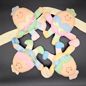 Vintage House of Hatten Humpty Dumpty Wandbehang Plüsch Baby Deko - Bild 1 von 23